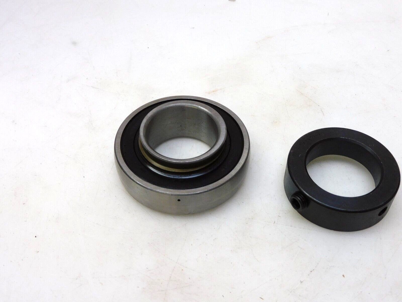 ASAHI KH207-23 BALL BEARING INSERT 207PR-E W/ ER207-23 COLLAR