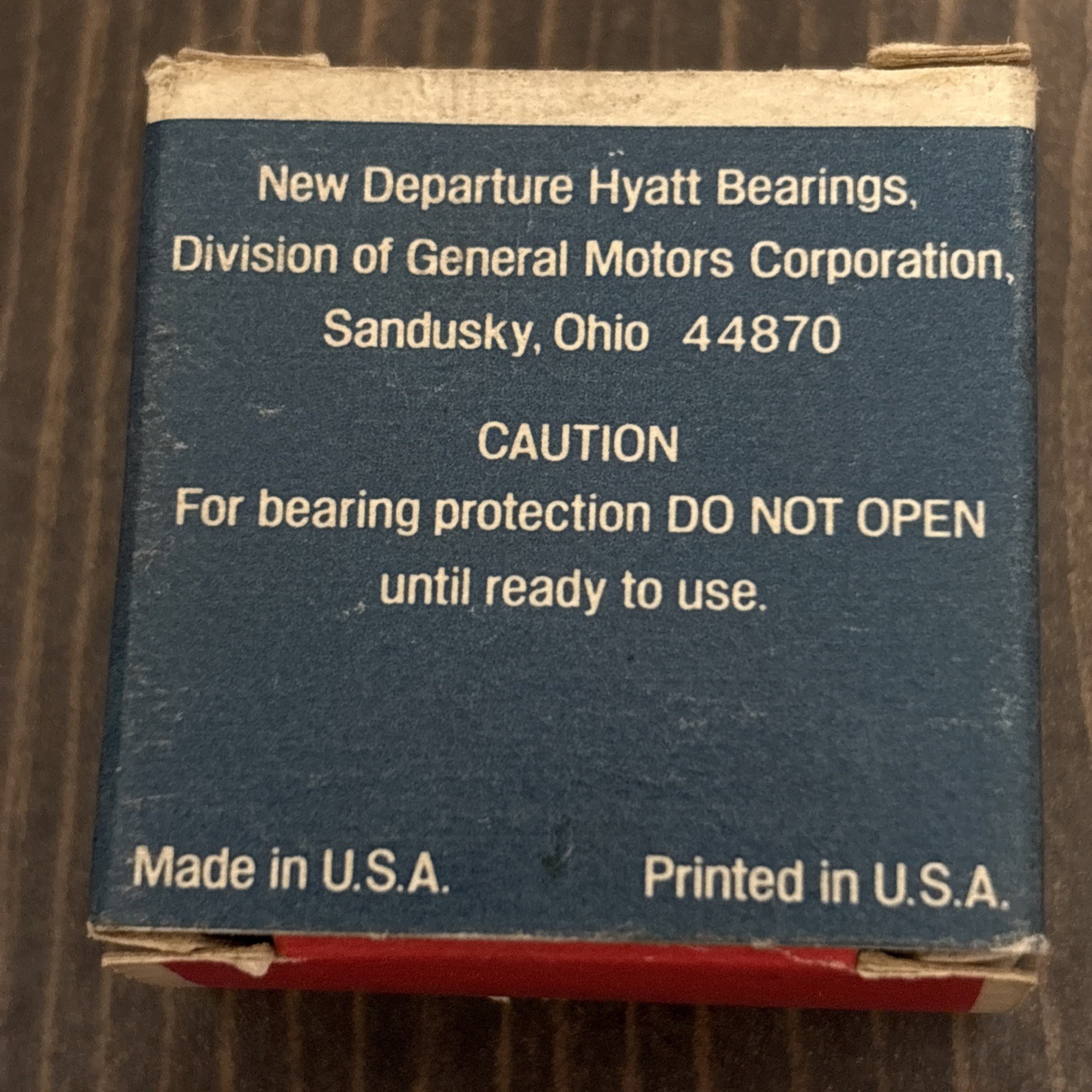 NOS NDH Delco Hyatt Bearing #77108 944394 General Motors New Old Stock Vintage