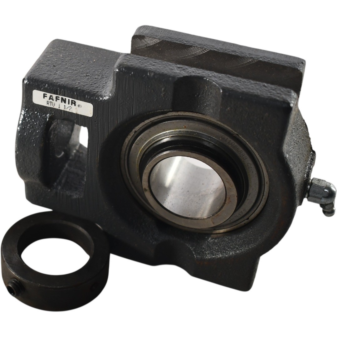 NEW Fafnir RTU 1/2 Take Up Ball Bearing Unit 0.5 Inch Bore Side Mount Collar