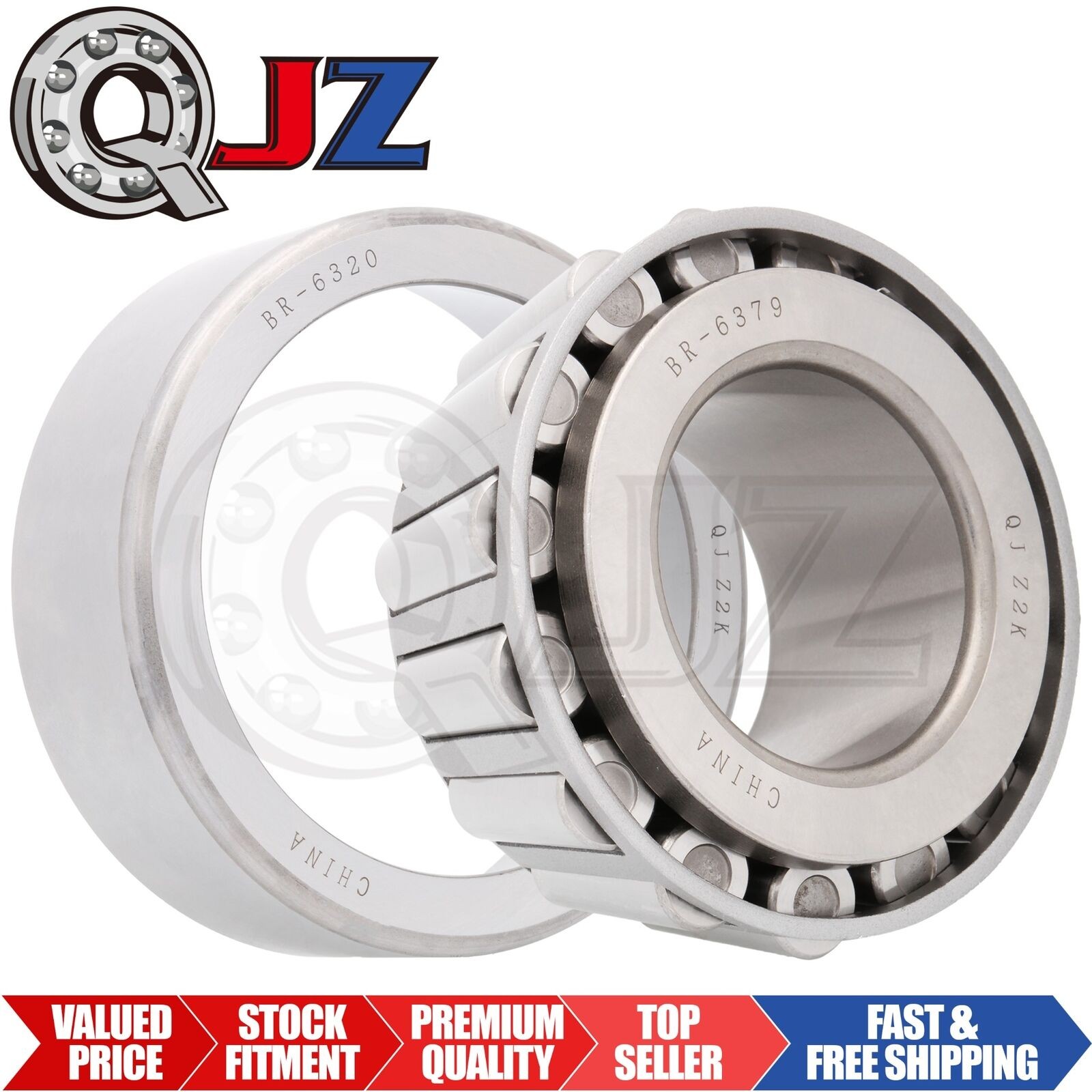 [Qty.1] 6320-6379 Tapered Roller Bearing Set Cup & Cone [2.5625″ ID x 2.125″ W]