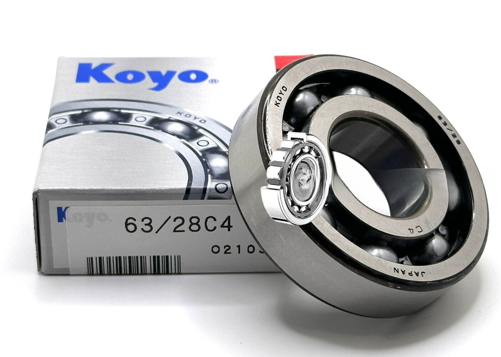 63/28 C4 KOYO DEEP GROOVE BALL BEARING, 28x68x18mm NEW