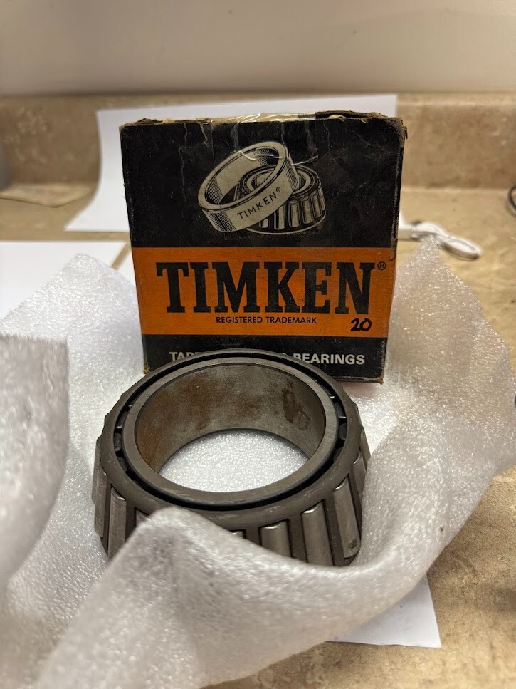 TIMKEN Tapered Roller Bearing Cone – 3.0625″ Bore, 1.8150″ Width, Chrome Steel