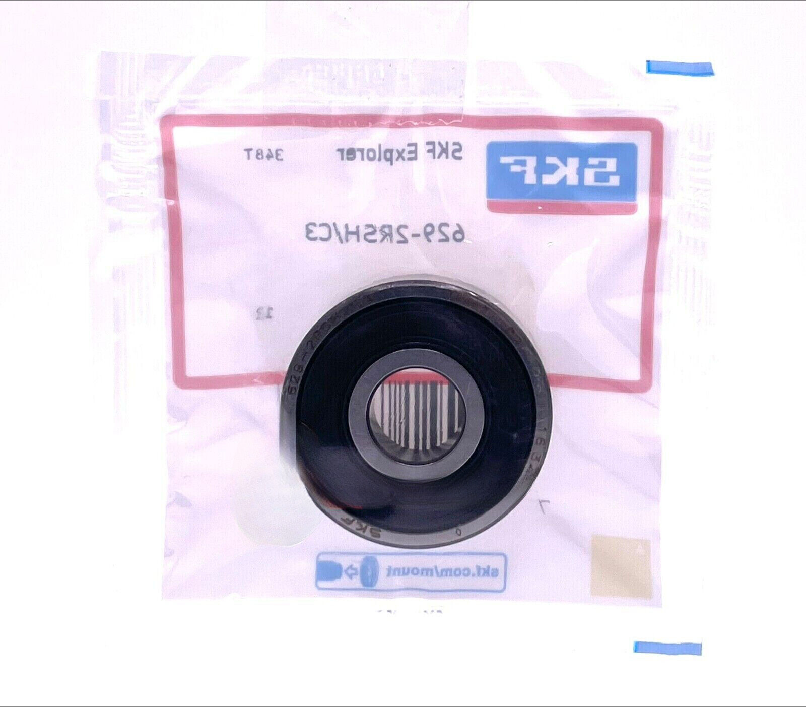NEW SKF 629-2RS C3 Deep Groove Ball Bearing, Rubber Sealed 9x26x8 629 2RS C3