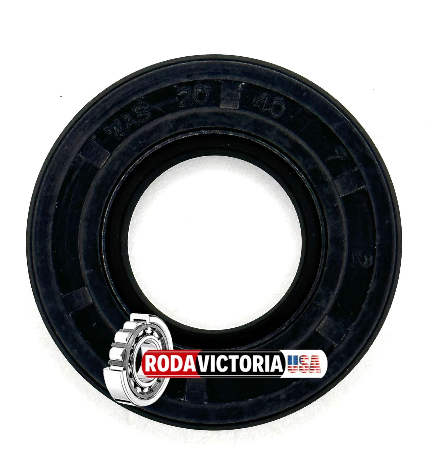TC 20x40x7mm Metric Oil Seal, Buna-N Double Lip W/Garter Spring FACTORY NEW!