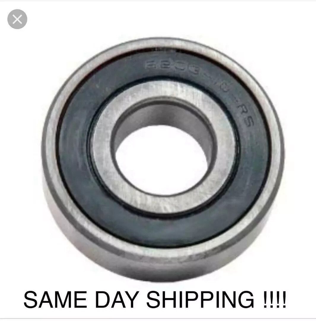 TOPROL 6203-5/8”-2RS Deep Groove Ball Bearing, Rubber Sealed 0.625″ x 40×12 mm