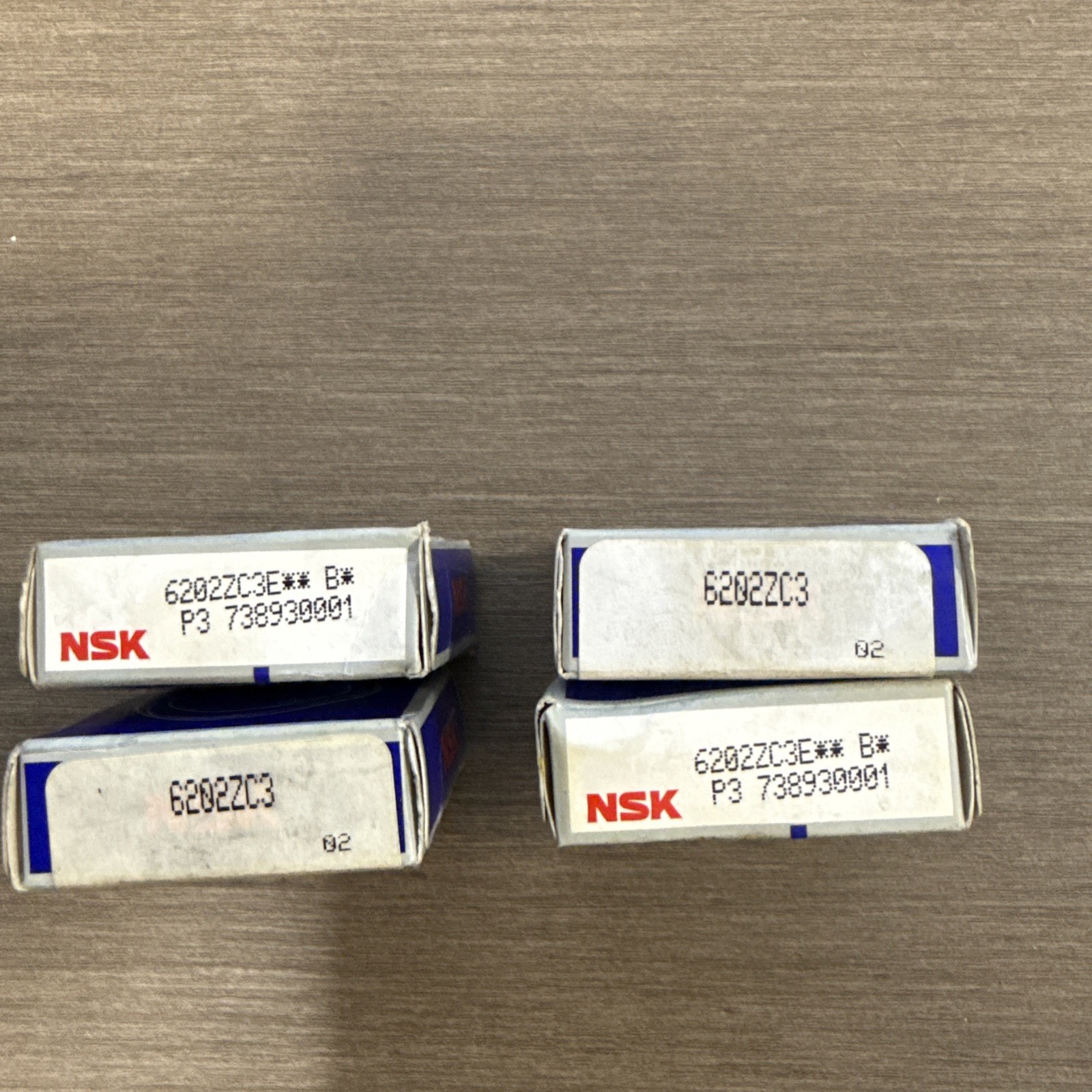 NSK 6202 ZZ Deep Groove Radial Ball Bearing 15x35x11mm