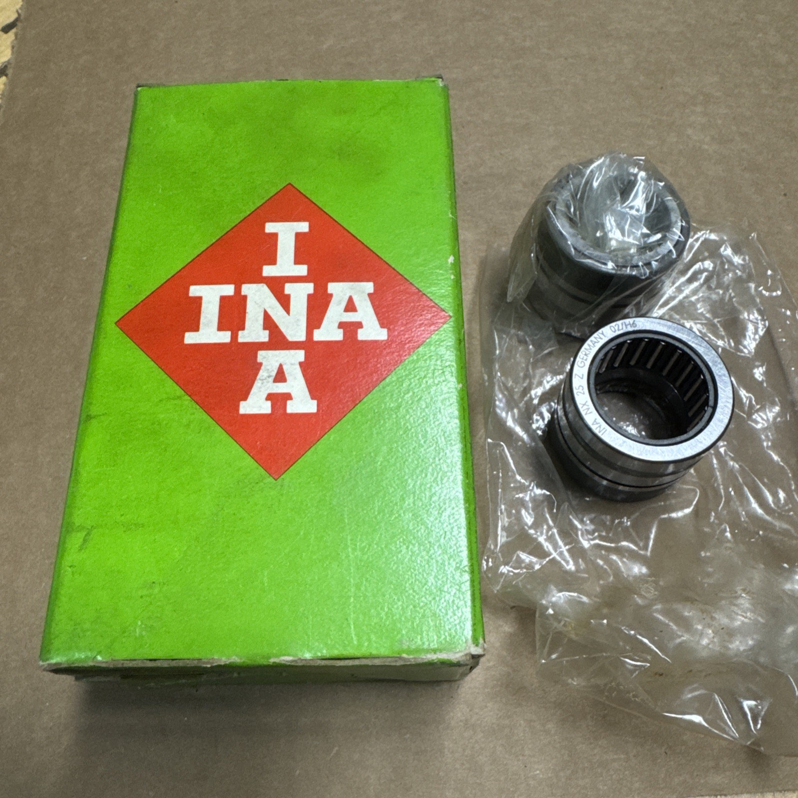 LOT OF 2 INA NX25Z Combination Needle Roller Bearing 25x37x30 mm NX 25 Z