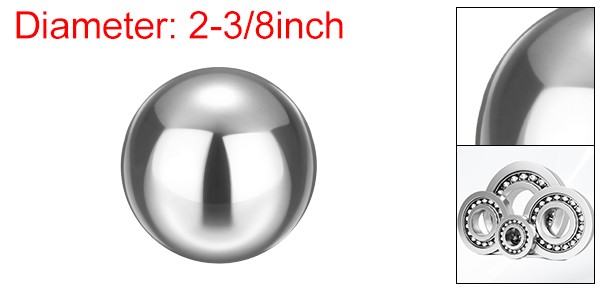 Precision Balls 2-3/8″ Diameter G25 Solid Chrome Steel Bearing Balls