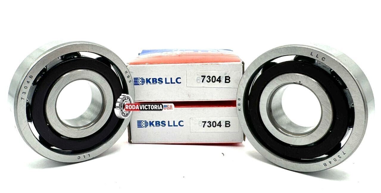 KBS 7304B ANGULAR CONTACT BALL BEARING SINGLE ROW 20x52x15 mm