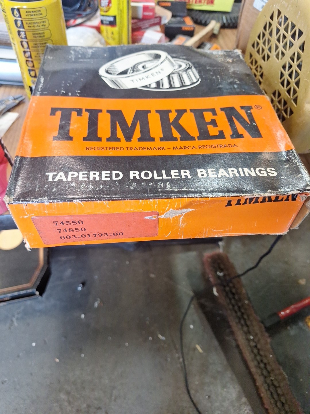 Timken 74550/74850 tapered roller bearing set