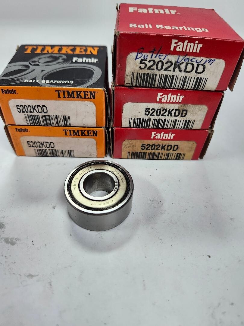 FAFNIR 5202KDD Double Row Angular Contact Bearing New Old Stock