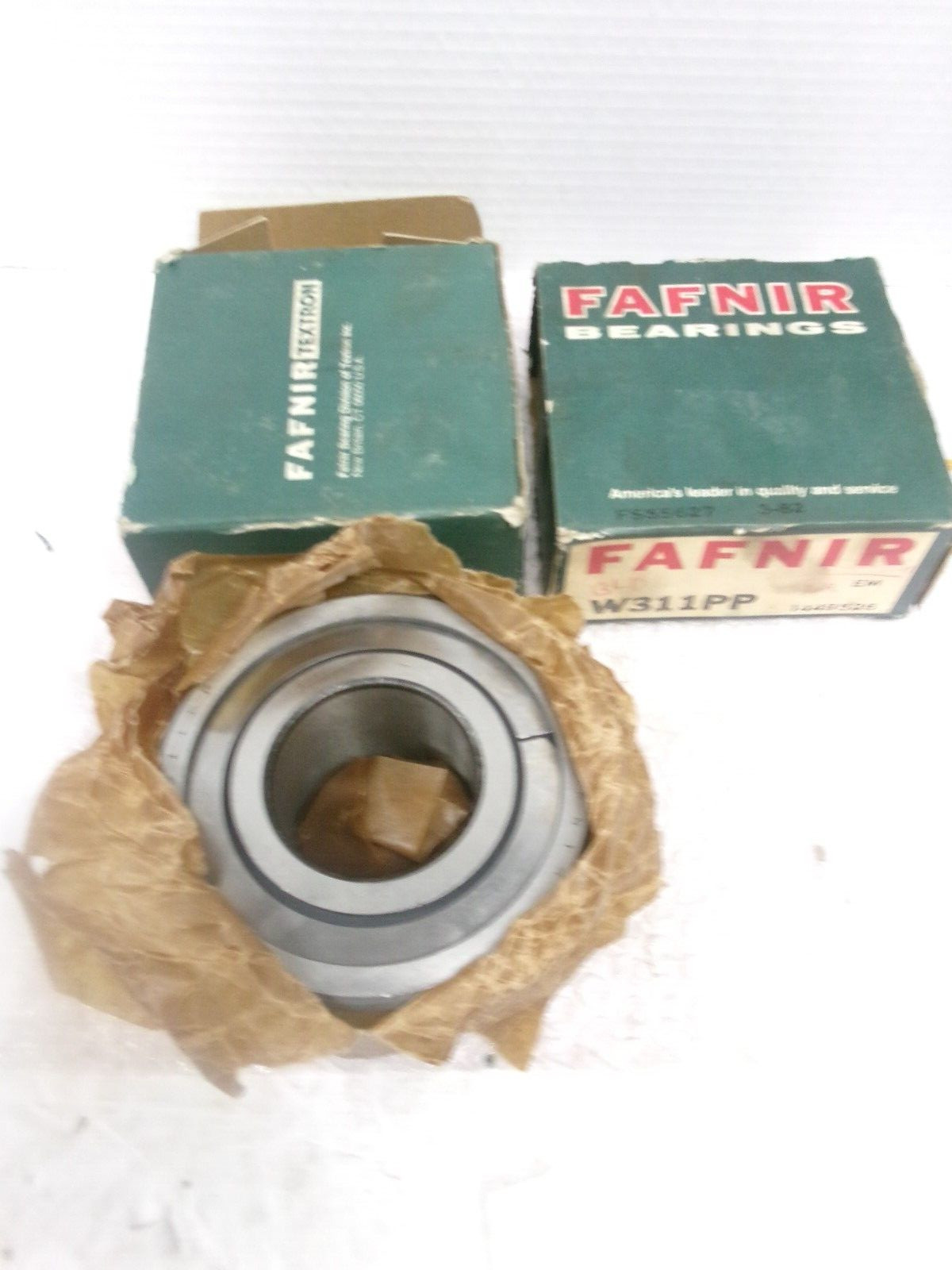 FAFNIR BEARING # W311PP, 2-3/16” (NEW)