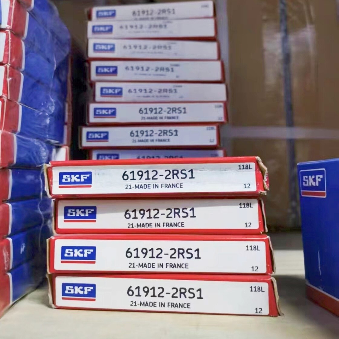NEW SKF 61912-2RS1 Deep Groove Ball Bearing 1PCS #NN