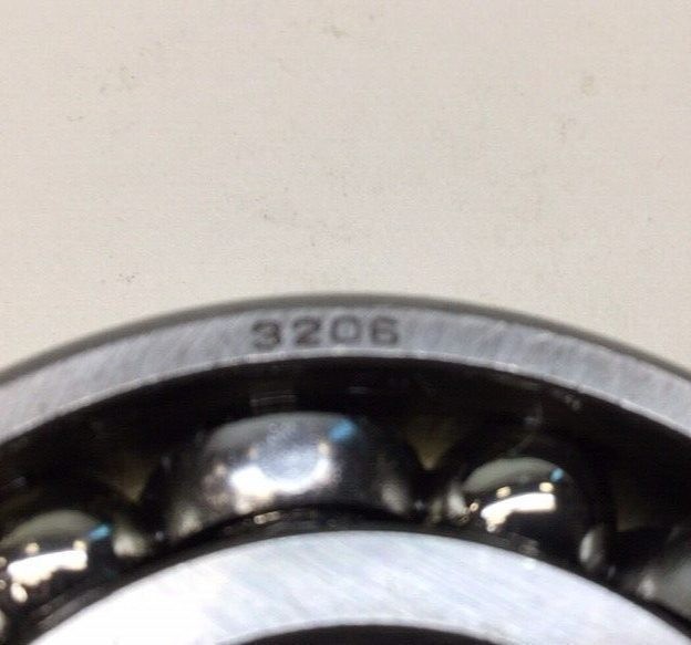 NTN 3206 Angular Contact Ball Bearing Double Row 30mm ID X 62mm OD X 0.9370in W