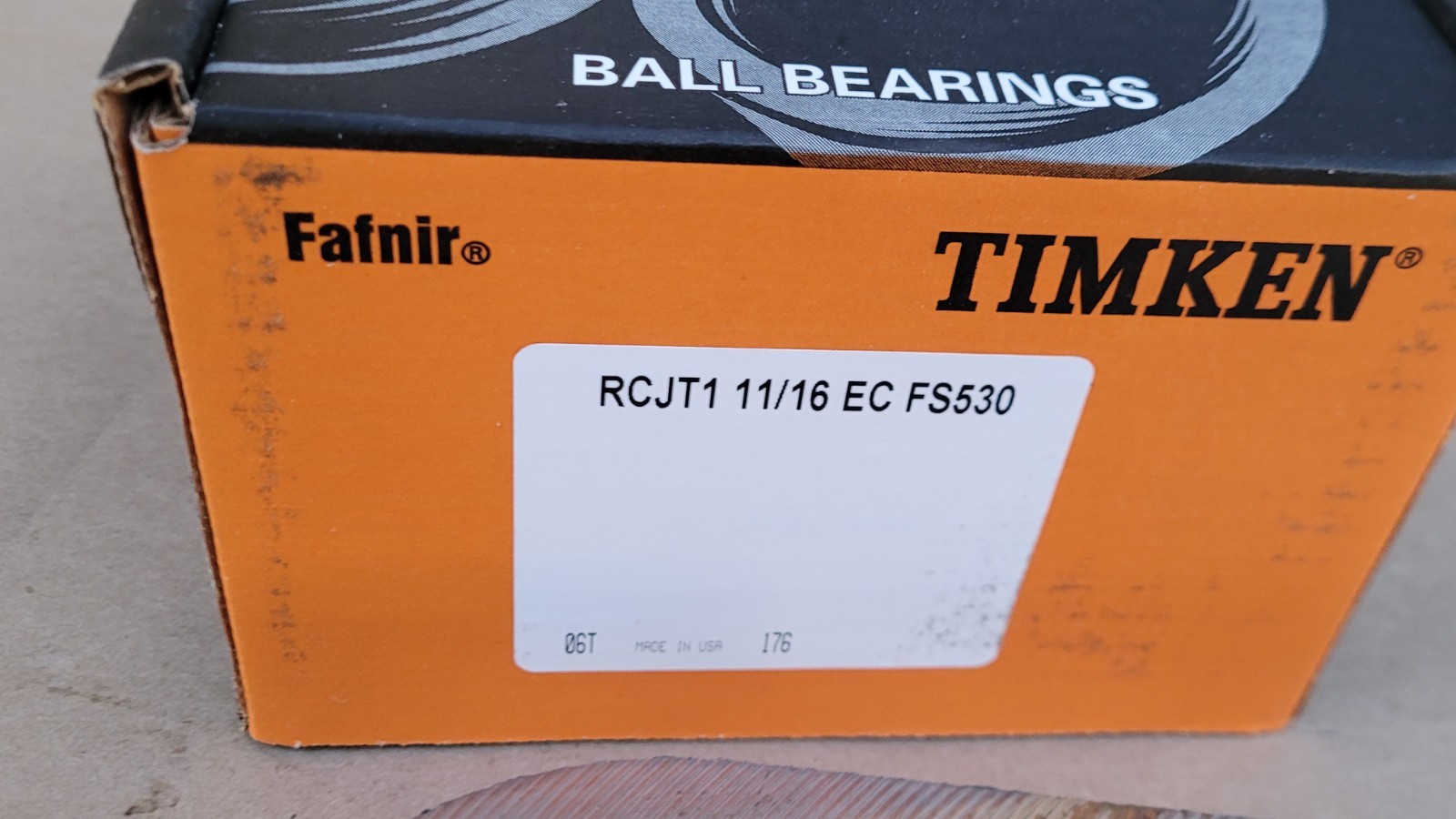 Timken Fafnir RCJT 1-11/16 EC FS350 Flanged Bearing 1-11/16″ Bore