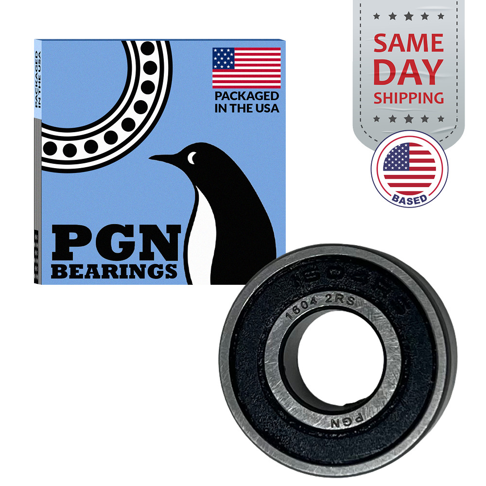 PGN 1604-ZZ Bearing – Lubricated Chrome Steel Shielded Ball Bearing