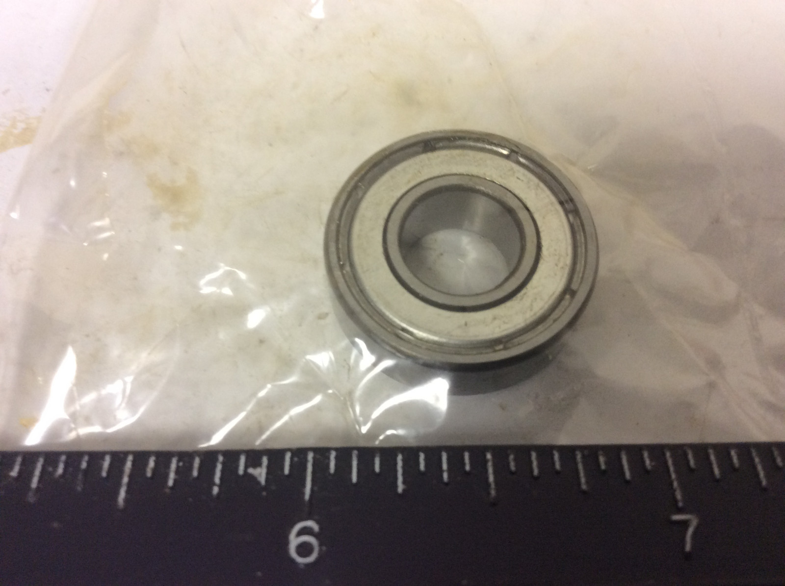 New Nice 1604DSTN TG18 Deep Groove Ball Bearing, .375″ ID, .875″ OD, .2183″ Wide