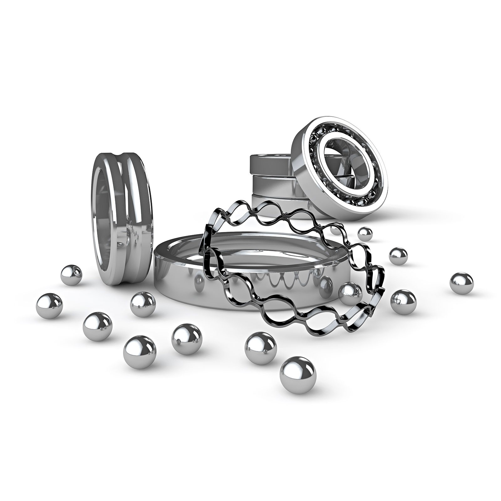 200pcs 7.5mm Carbon Steel Bearing Polished Precision Balls