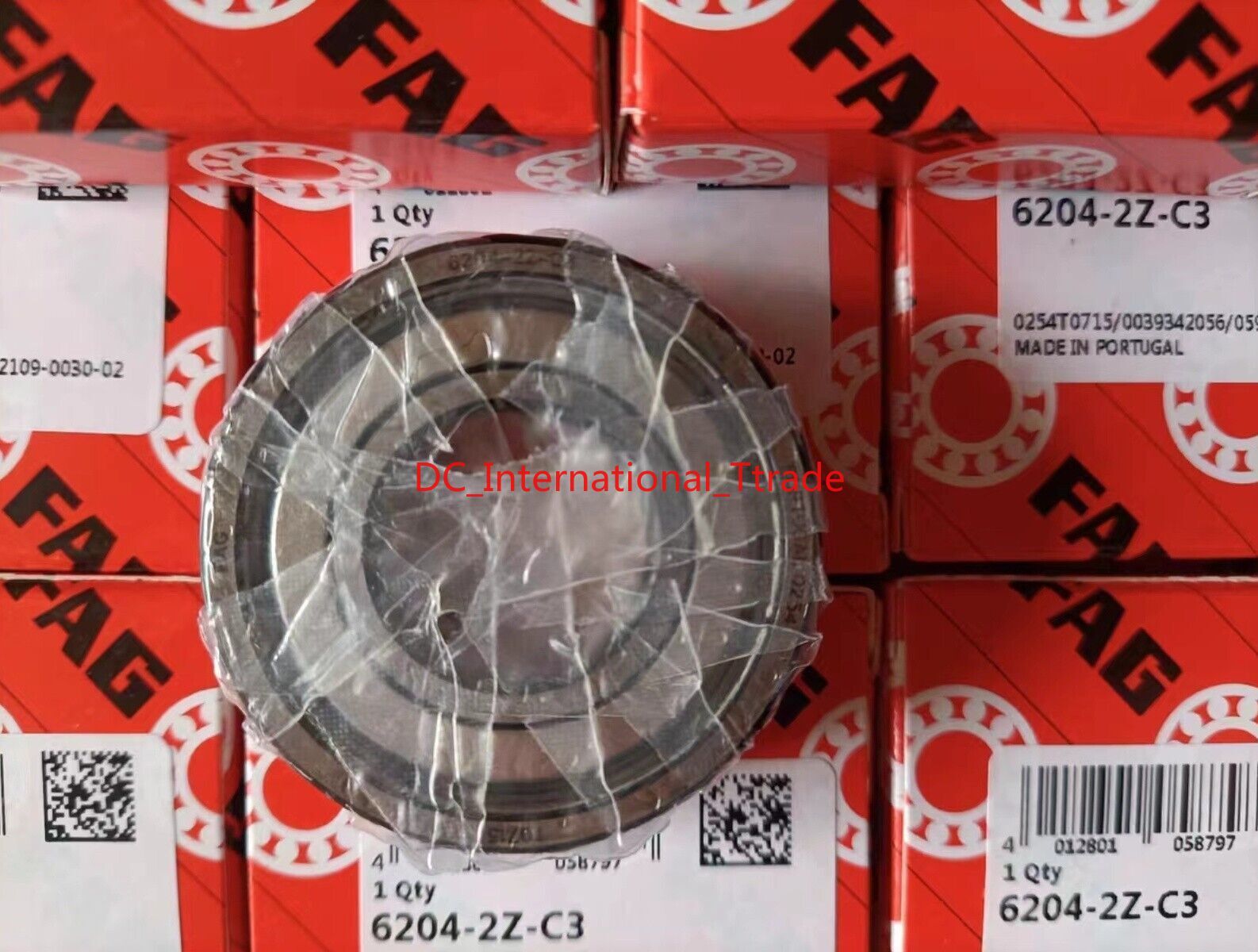 NEW FAG 6204-2Z-C3 Deep Groove Ball Bearing 1PCS #DW