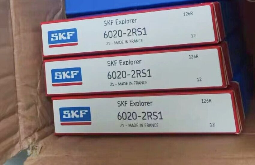 1PC SKF 6020-2RS1 deep groove ball bearing new