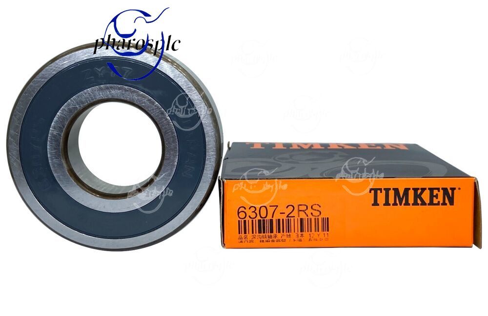 TIMKEN 6307-2RS USA 35X80X21MM Double Rubber Seal Ball Bearings