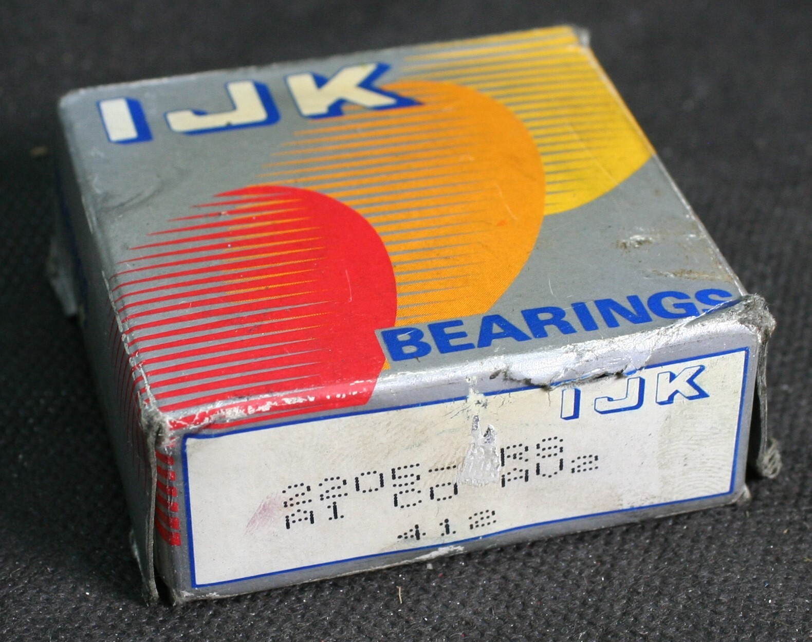 One (1) IJK 2205 RS Double Row Self Aligning Bearing ONE SEAL 25MM ID Japan NEW