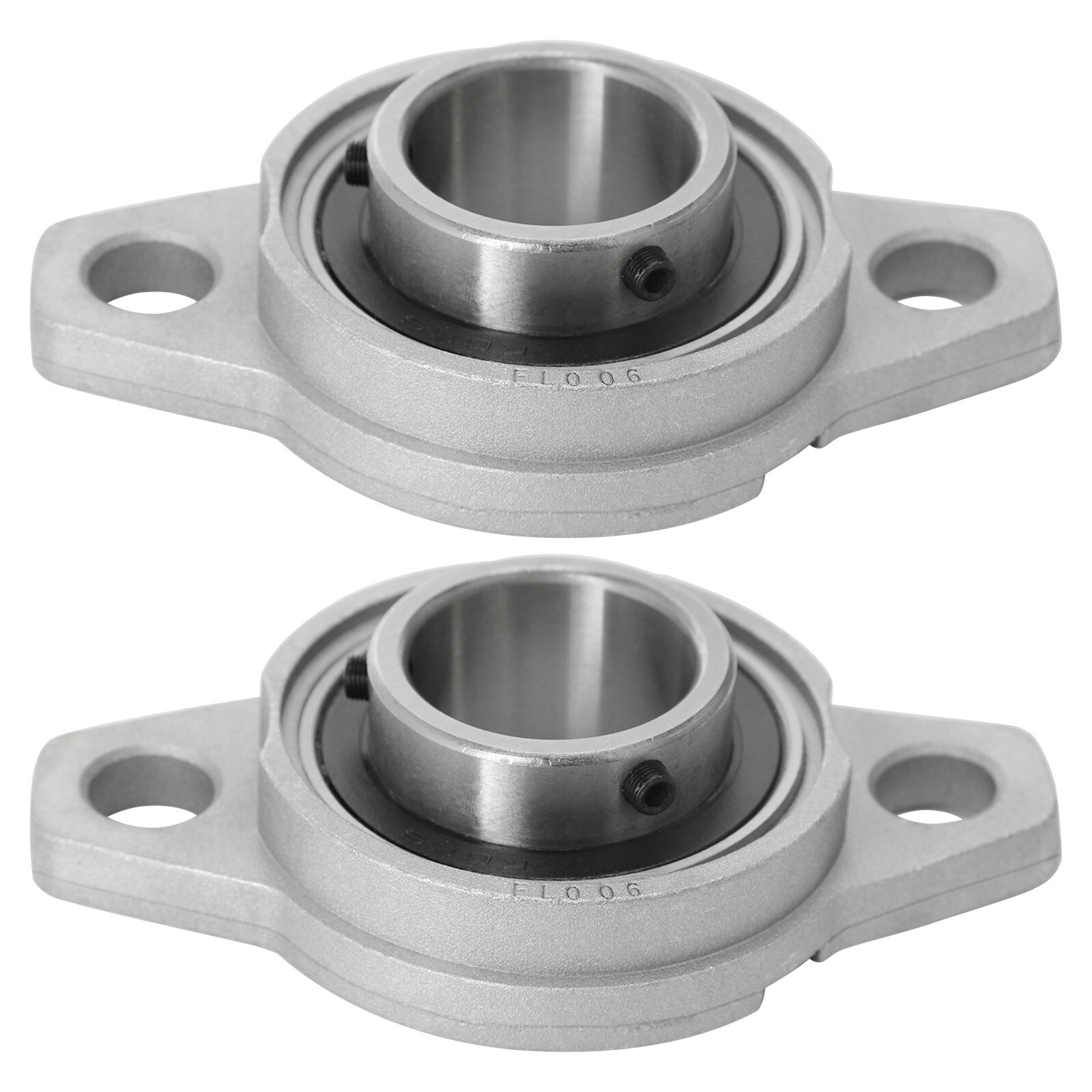 KFL Pillow Block Bearings 20mm 25mm 30mm Bore Shaft Support Mount Flange Bearing