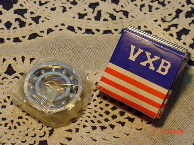 VXB 1203, Bearing, Radial, Self Aligning Bearing 17x40x12 Ball Bearing, NEW!