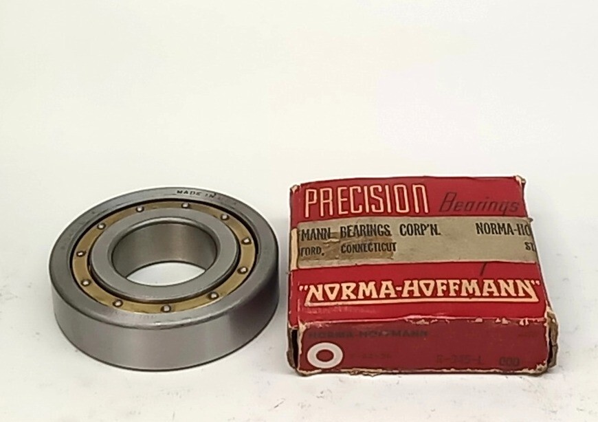 Norma Hoffmann R-345-L Cylindrical Roller Bearing 45mm ID X 100mm OD X 25mm W