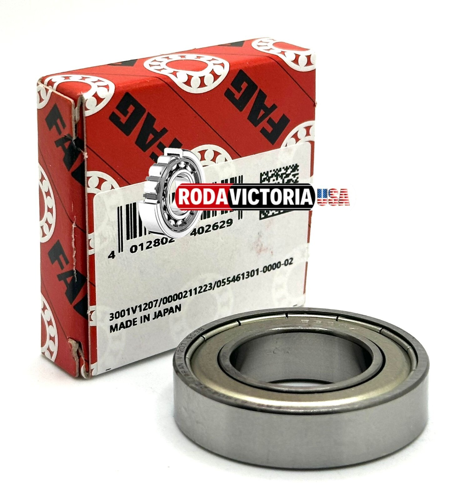 FAG 61904 ZZ DEEP GROOVE BALL BEARING, METAL SHIELDED 20x37x9mm 6904ZZ