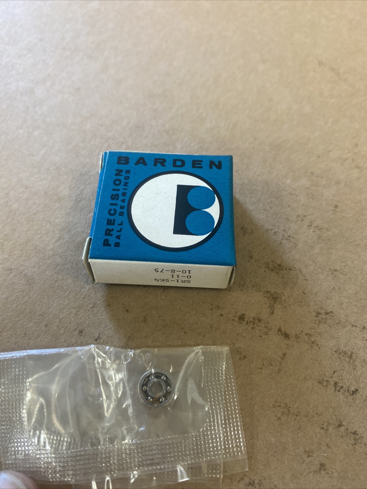 2X BARDEN SR1-5K4 BALL BEARING 3/32”x5/16”x9/64”