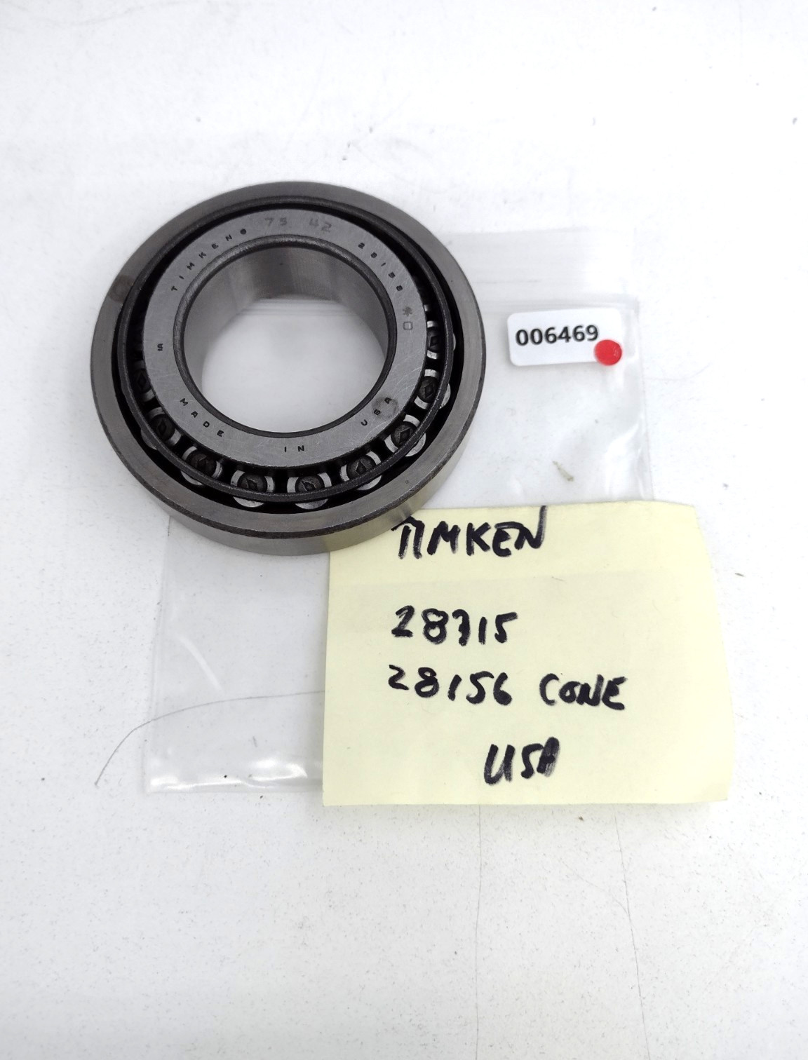 *** Timken 28315/28156 Single Row Tapered Roller Bearing 1.5740 inch Bore