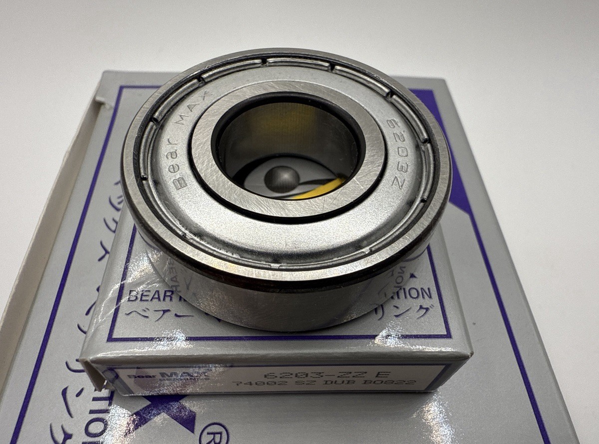 30 pcs BearMAX 6203-ZZ E 17x40x12mm Metal Seal Deep Groove Ball Bearings 6203ZZ