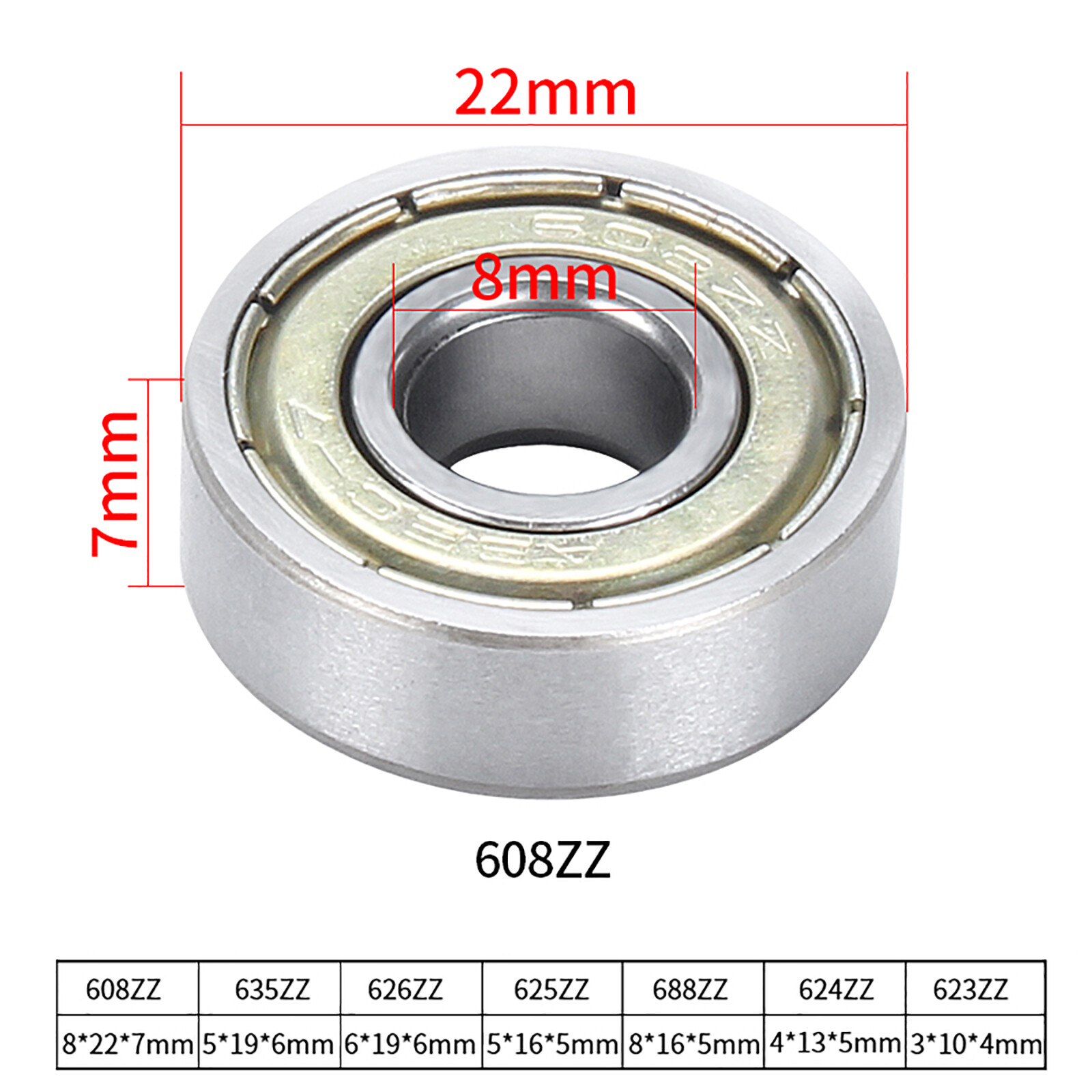 Miniature Ball Bearings Small Seal Micro Mini 623 604 624 685 605 625 606-628 ZZ