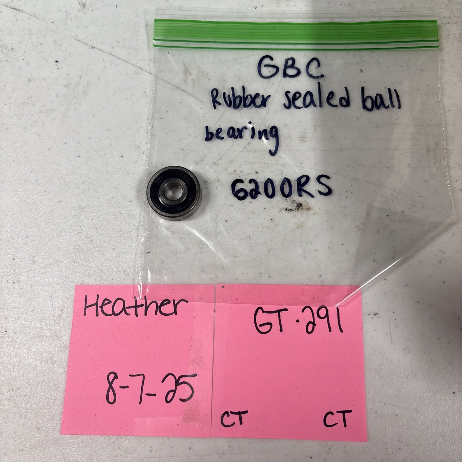 6200RS Ball Bearing Rubber Sealed Supreme