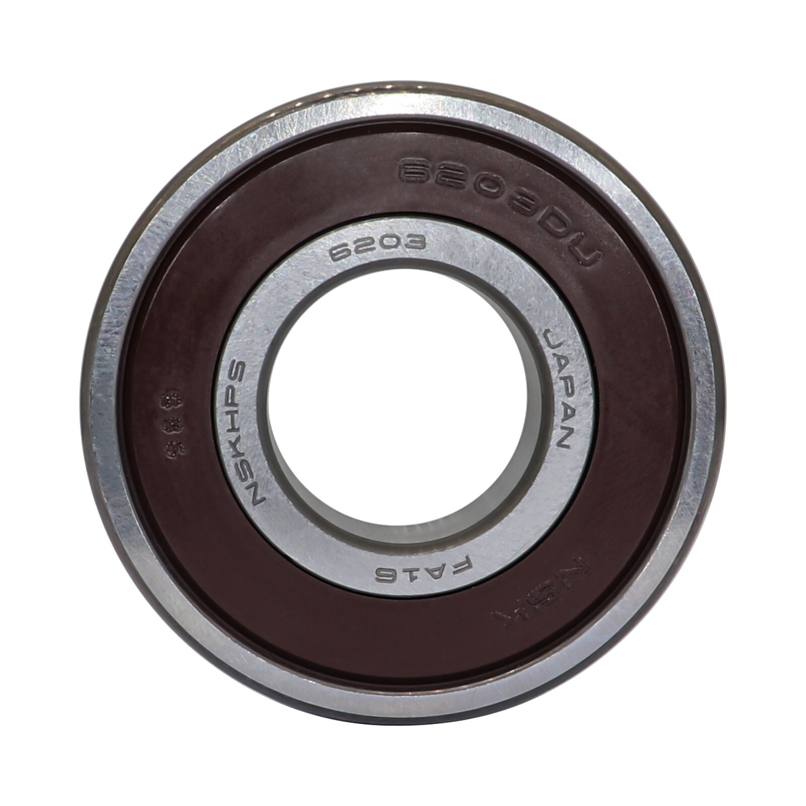 (Qty.10) NSK 6203DDU 6203-2RS RUBBER SEALED Bearings17X40X12 mm Made In Japan