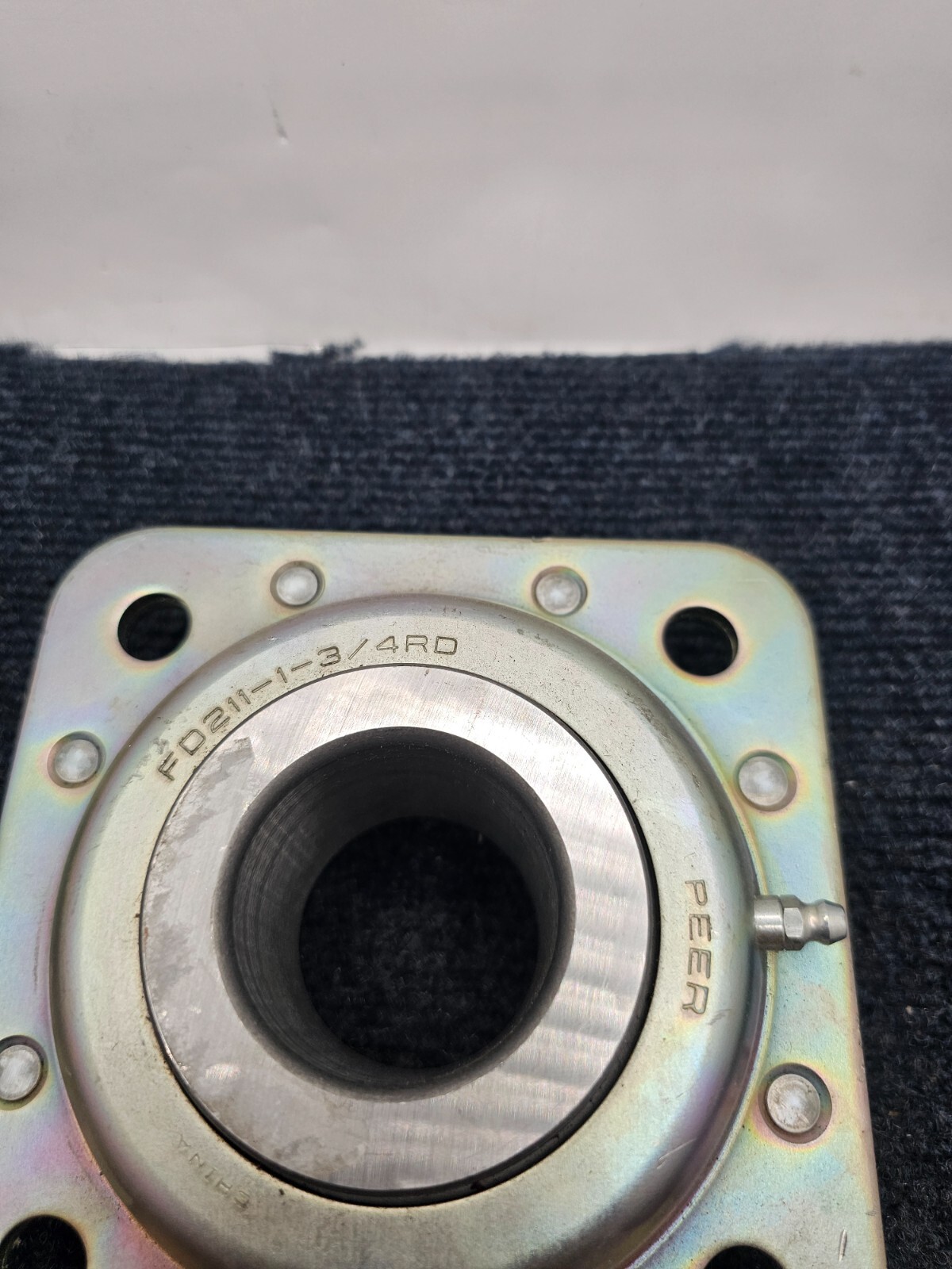 PEER FD211-1-3/4RD: Flange-Mount Ball Bearing Unit 1-3/4 in Bore