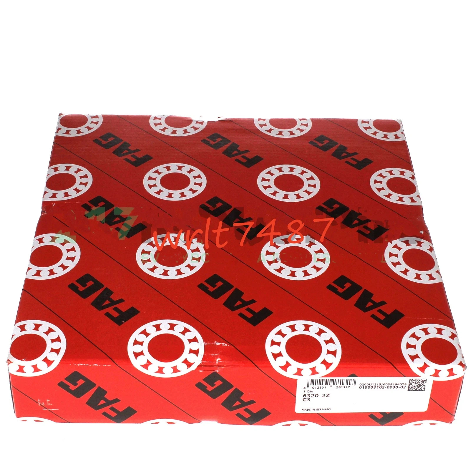 NEW FAG 6320-2Z-C3 deep groove ball bearing 1PCS #DC