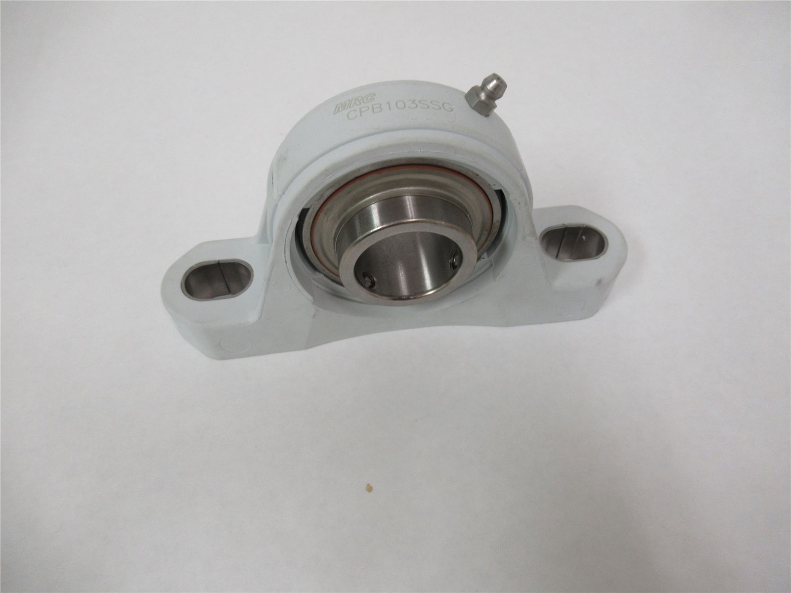 253580 New In Box; MRC CPB103SSG Pillow Block Bearing 1 3/16″ Bore 2-Bolt