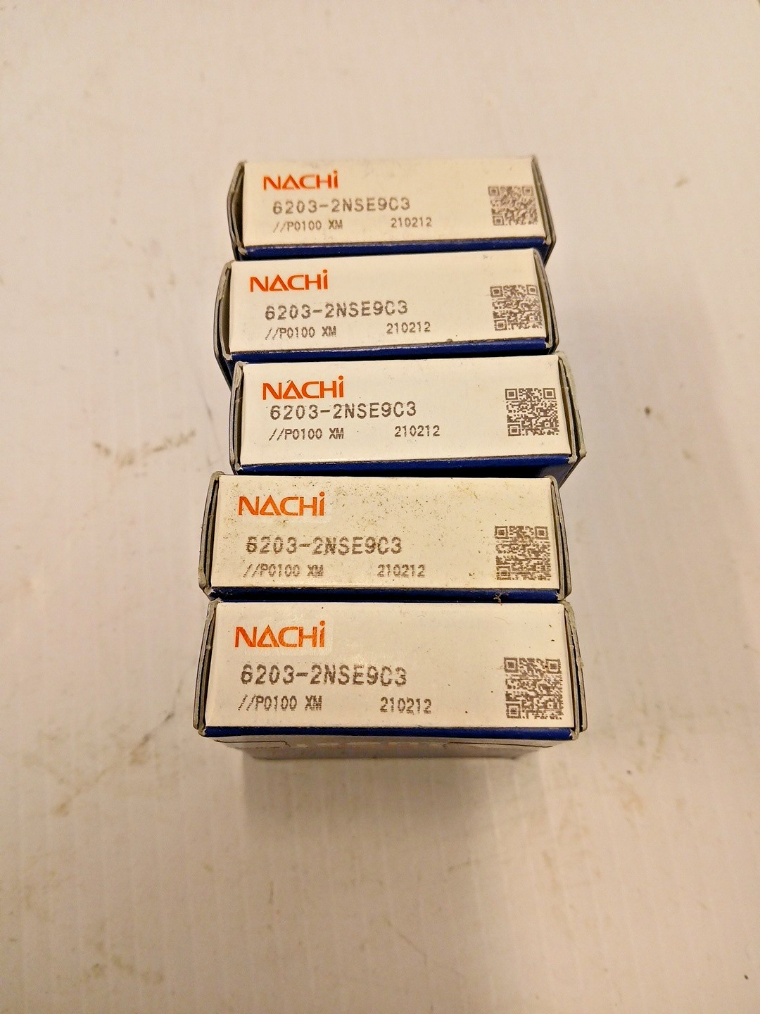 6203-2NSE9C3 NACHI Bearing (lot of 5)