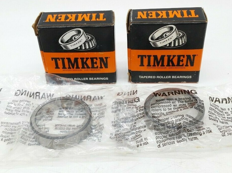 Timken LM12710 Tapered Roller Bearing (Lot of 2)