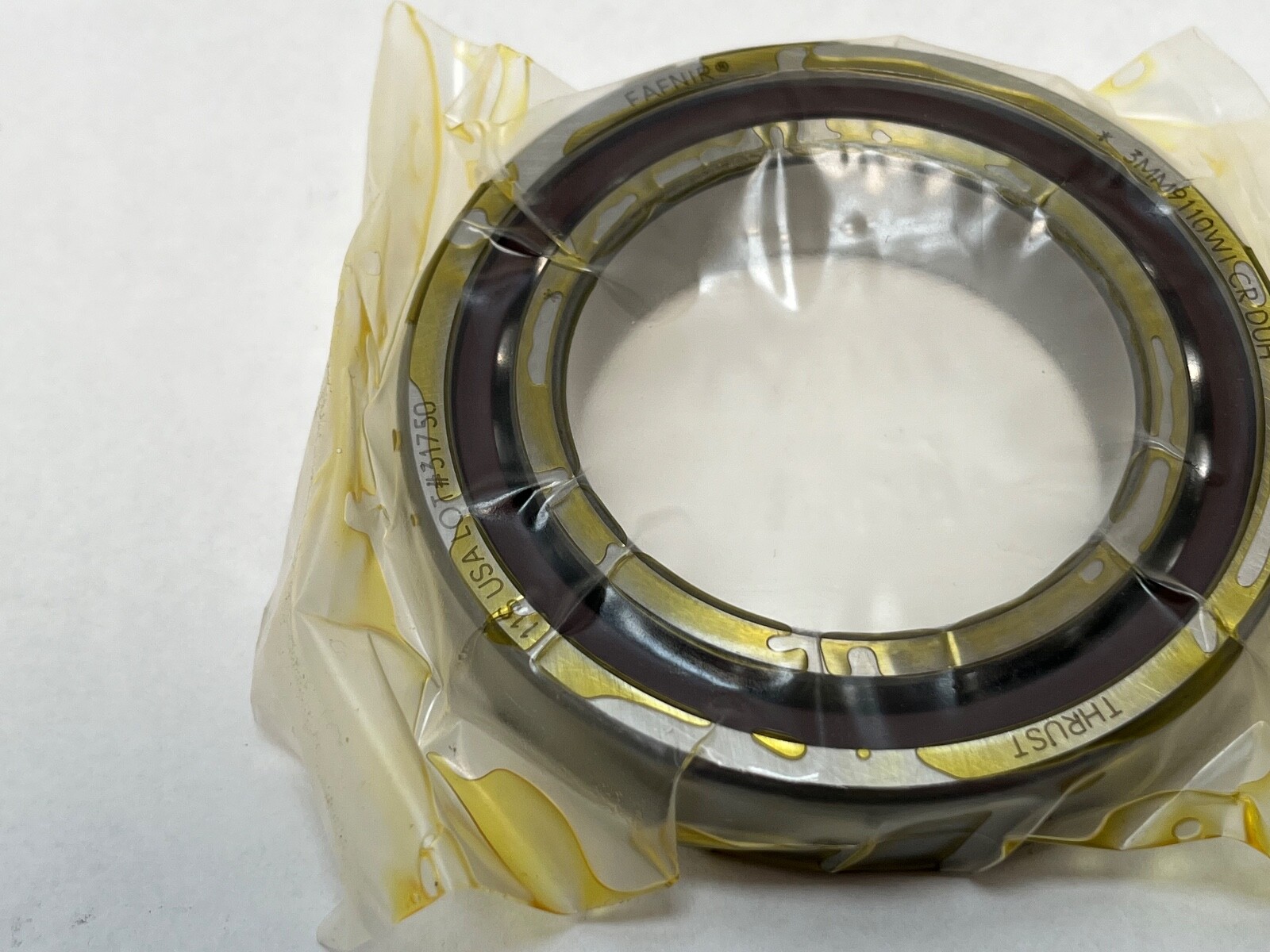 Fafnir 3MM9110WICR-DUH Bearing 50x80x16 mm 3MM-9110-WI-CR-DUH 7010-A USA 2 Pcs