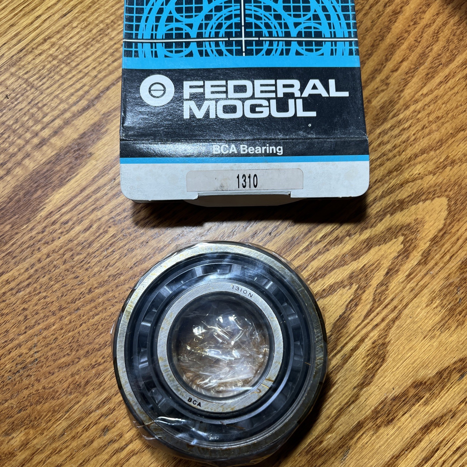 1310 Federal Mogul/BCA Single Row Ball Bearing NOS