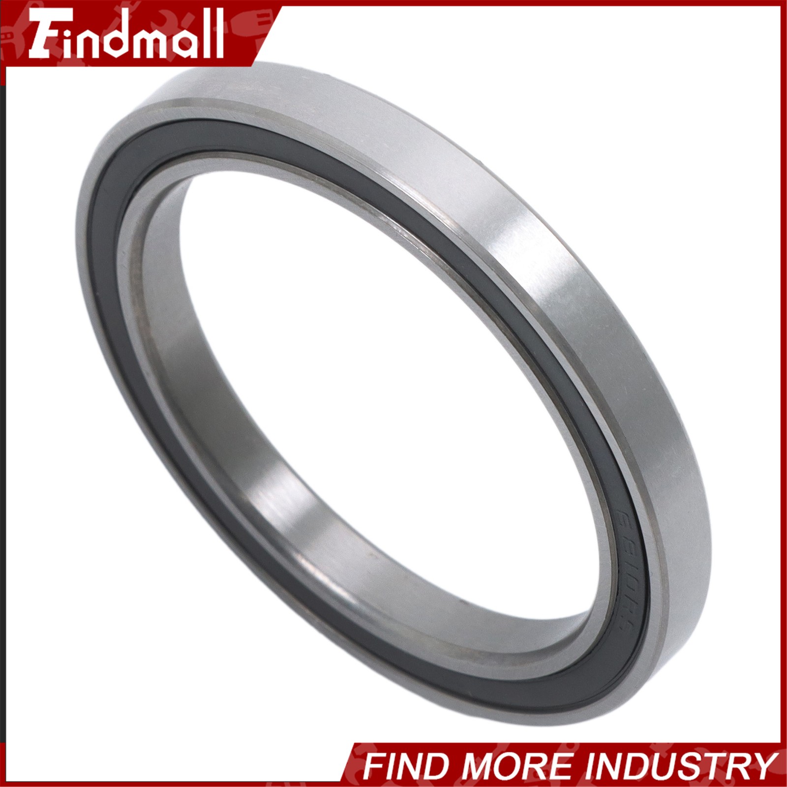 Findmall 10pcs 6810-2RS Ball Bearings 50x65x7mm Double Sealed Pre-Lubricated