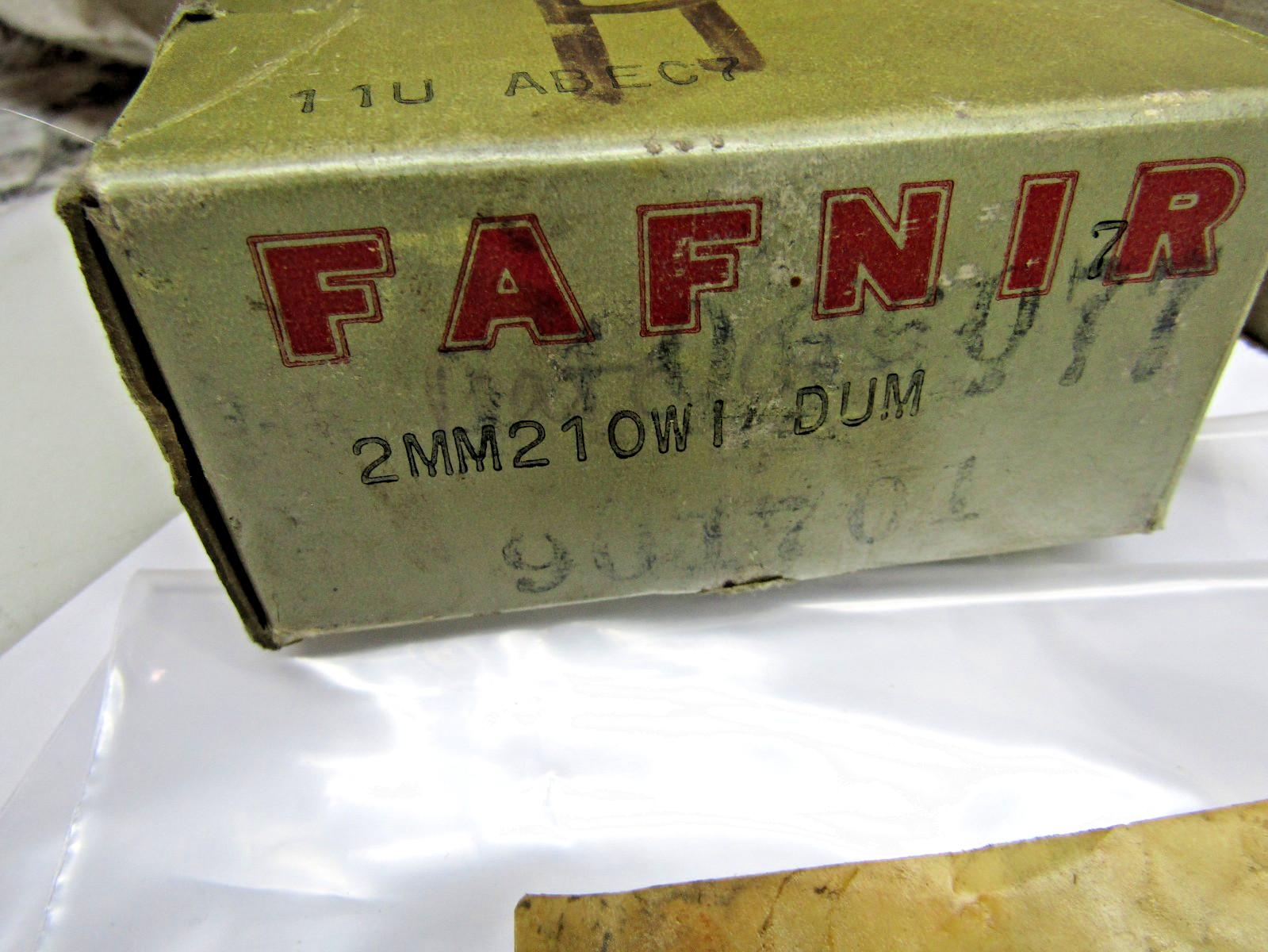 Fafnir 2MM210WI-DUM 50mm X 90mm X 20mm Super Precision 2 Bearing Set