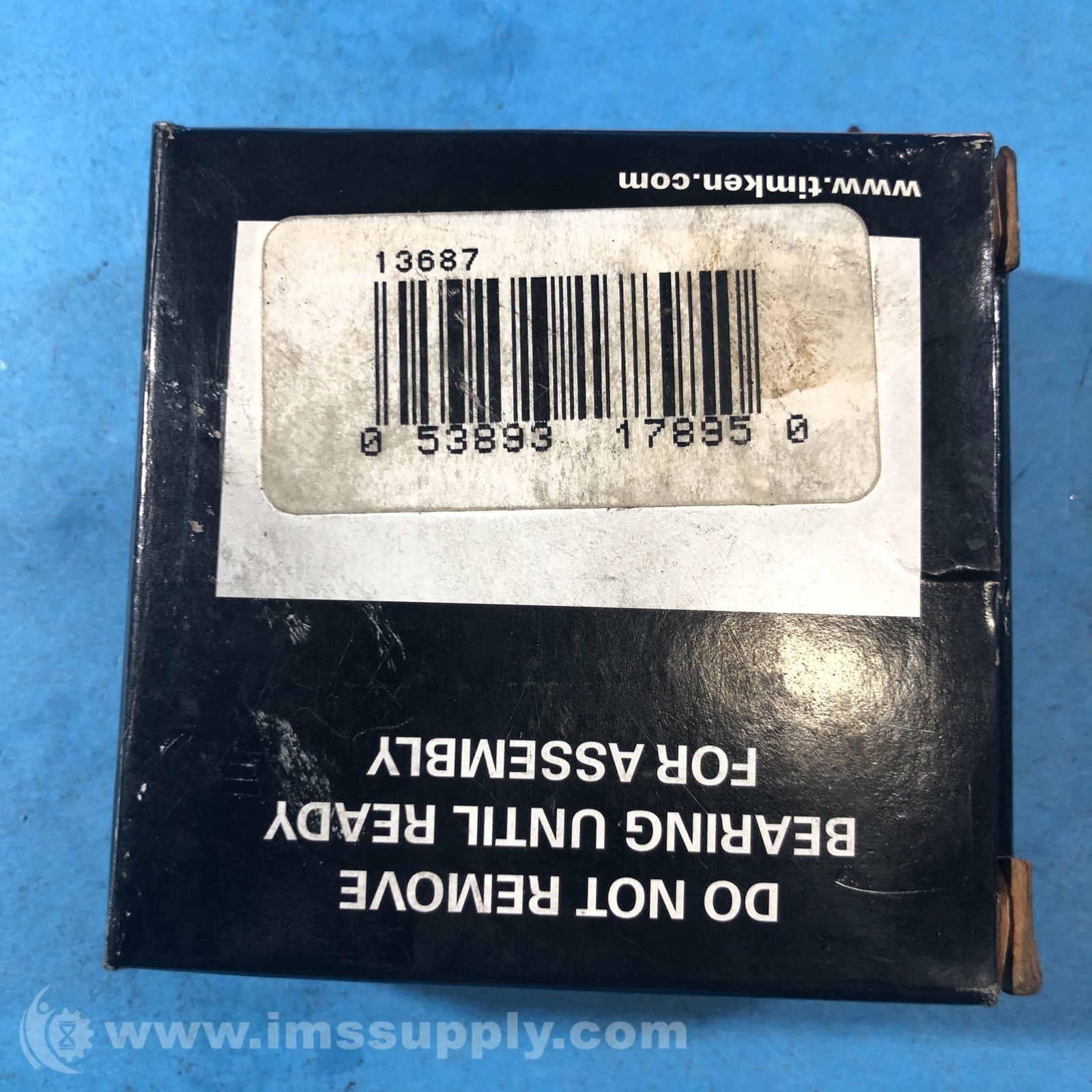Timken 13687 Tapered Roller Bearing FNOB