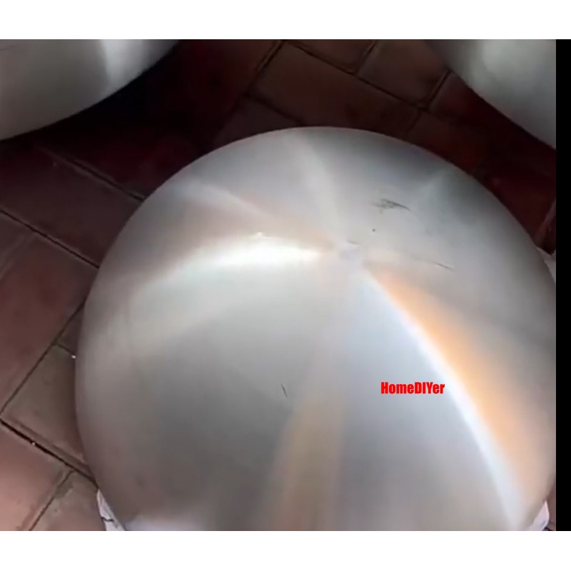Aluminum Hollow Half Ball Alu Hemispheres Round Half Balls Spheres Ø 20mm-350mm