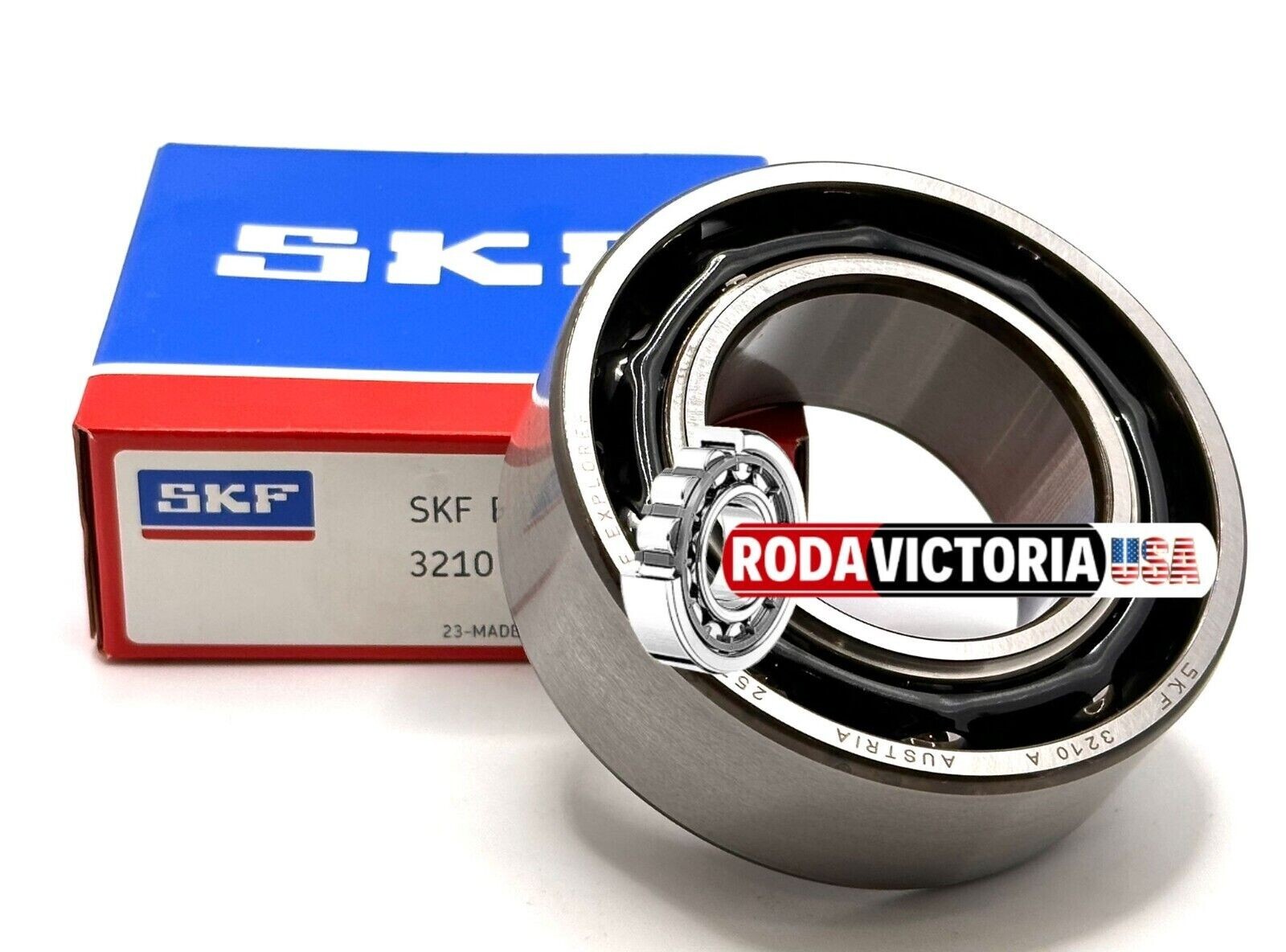 SKF 3210 A Angular Contact Ball Bearings 50x90x30.2mm 5210A OPEN, NO SEALS