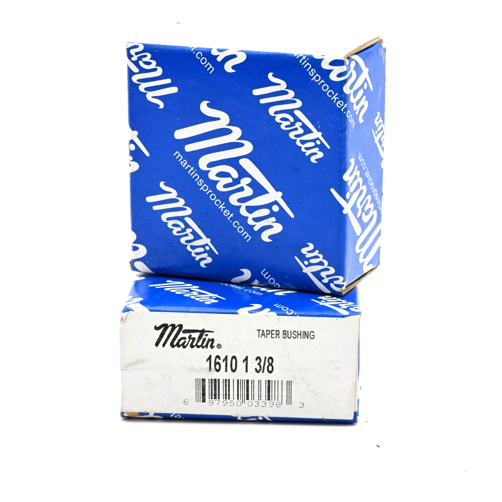 Lot of 2x Martin 1610 1-3/8 Taper Lock Bushing 1-3/8″ Bore, 5/16 x 5/32″ Keyway