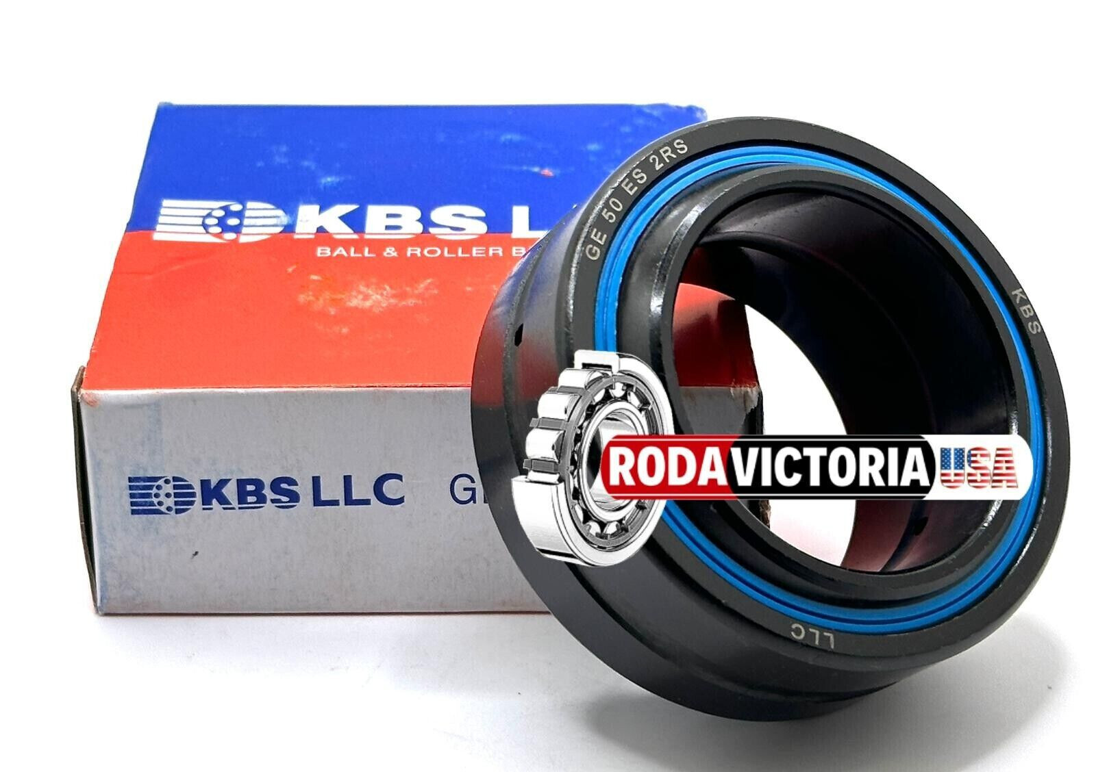 KBS GE50 ES 2RS Spherical Plain Bearing 50x75x35mm
